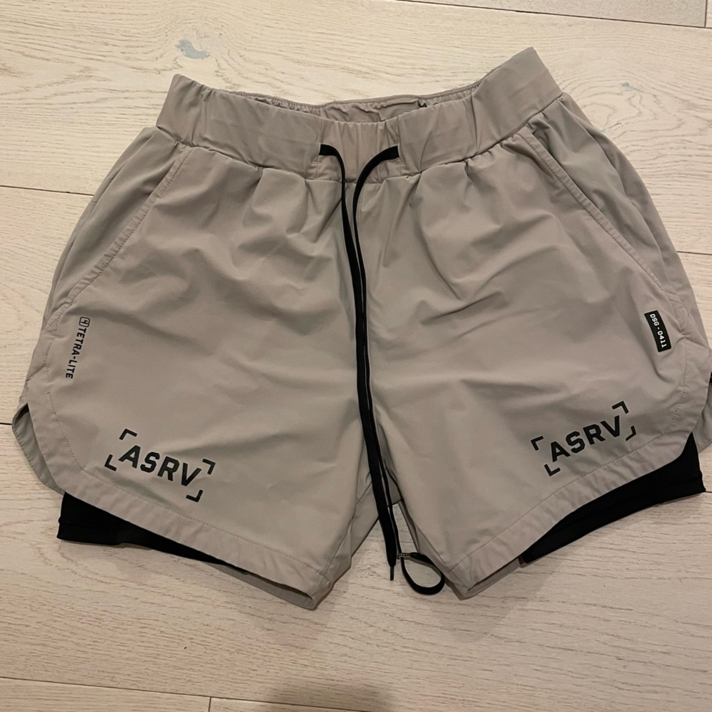 ASRV 5” Tetra-lite shorts in cinder with liners (Medium)